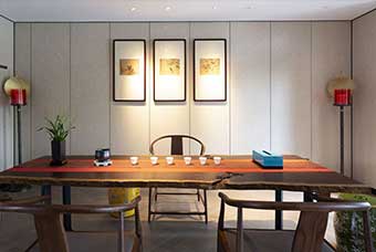 巴中禅艺茶室空间