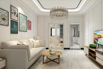 巴中现代风格-客厅