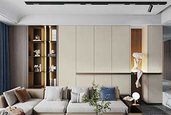 巴中北欧风格-客厅