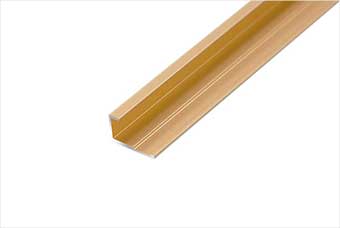 巴中航空纤维墙咔铝合金边条（钛金氧化）