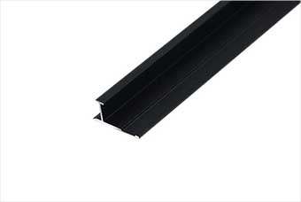 巴中航空纤维墙咔铝合金中条（哑黑氧化）