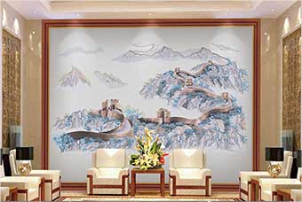 巴中森佰汇航空纤维墙咔（唯我中华）