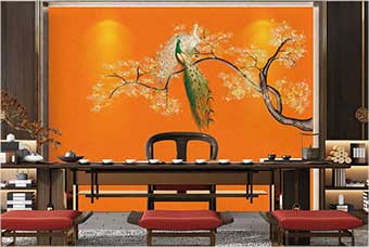 巴中森佰汇航空纤维墙咔（春花秋月）