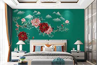 巴中森佰汇航空纤维墙咔（爱情花语）