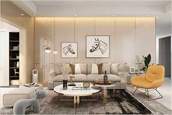 巴中客厅空间案例